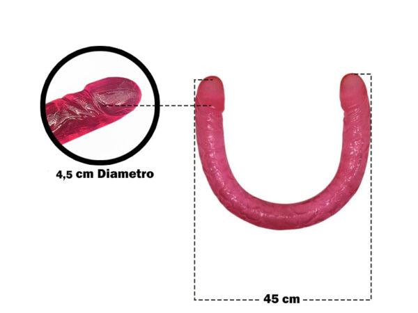 Consolador Dildo Doble Penetración